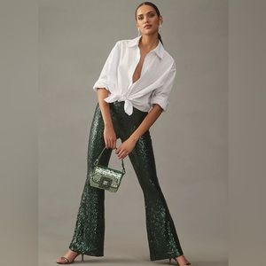 NWT Anthropologie Joni Sequence Flare Pants Size 4T